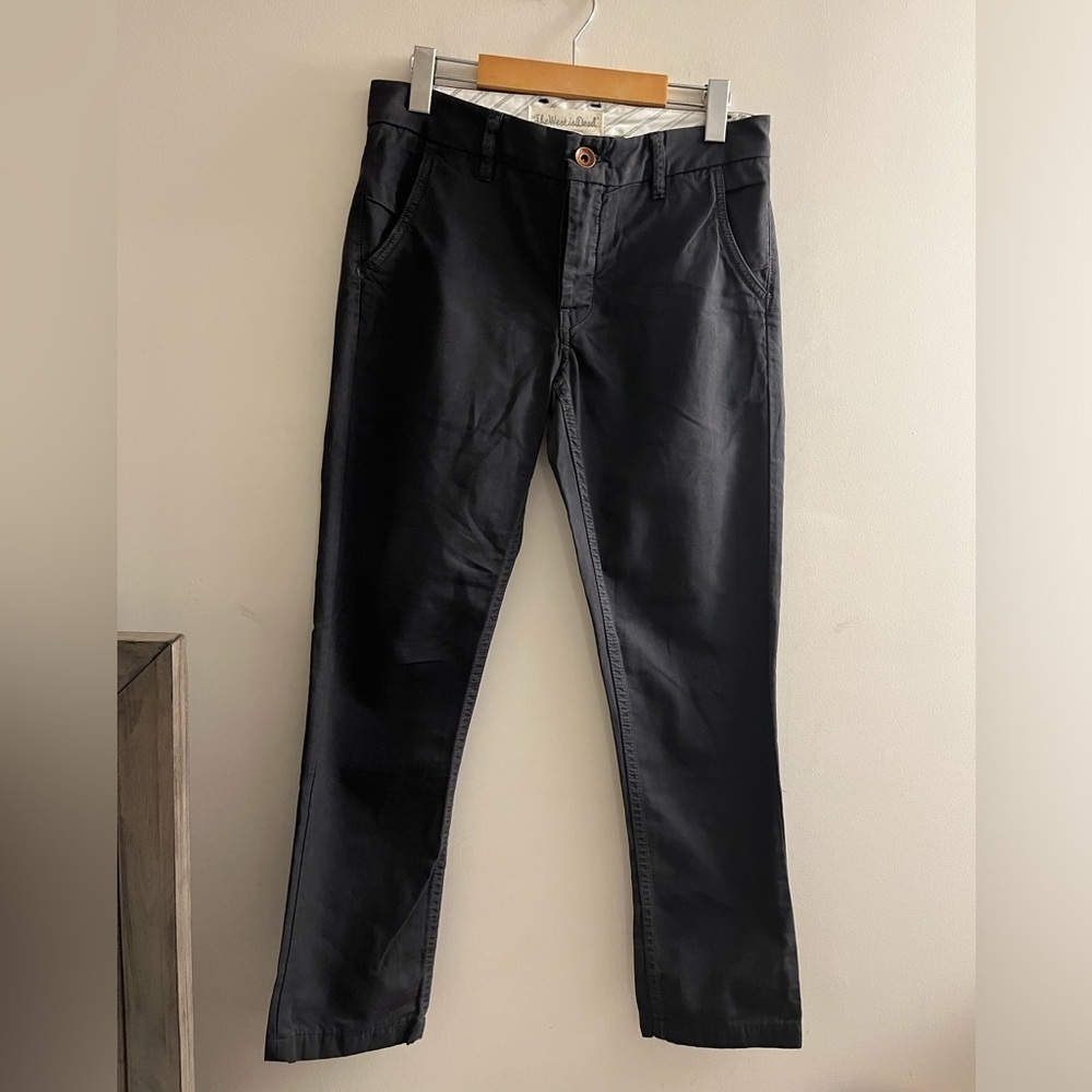 The West is Dead Made in America Slim Fit Pants size 29